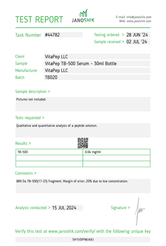 VitaPep Serum+ | Precision Peptide Delivery Serum